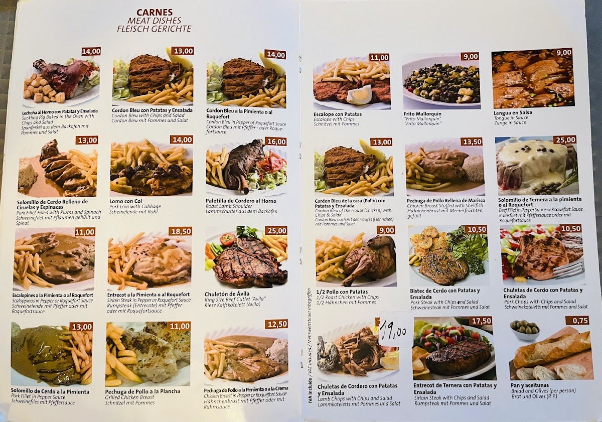 Restaurante.grill hnos jimenez Menu - Image 1